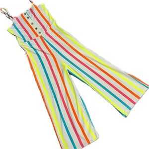 Colorful Striped One Piece